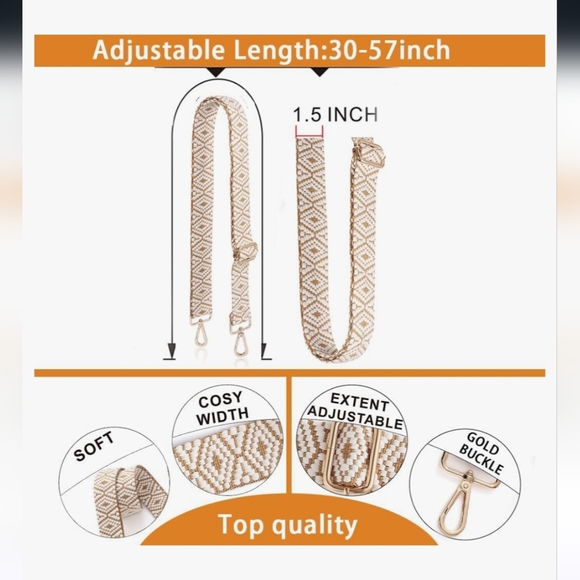 NEW IN PACKAGE CROSSBODY STRAPS WINNERS/BUYERS CHOICE - Picture 6 of 11